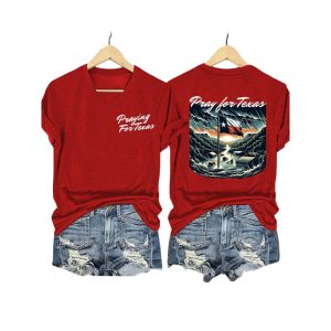 Praying For Texas Flood Shirt3