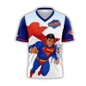 2025 Brooklyn Cyclones Superman Night Jersey