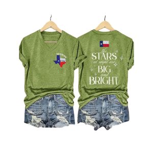 Texas Flood The Stars At Night Are Big And Bright Deep In The Heart Of Texas Shirt1