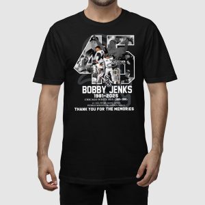 Bobby Jenks White Sox 1981-2025 Thank You For The Memories Shirt