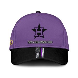 2025 Astros Purple Heart Day Jersey1