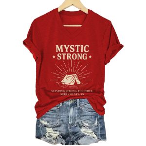 Texas Strong Mystic Strong Standing Strong Together Kerr County TX Shirt2