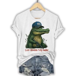 Alligator Alcatraz Cold Blooded Fully Loaded Shirt