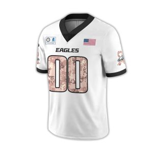 Blankenship Eagles x Military Day Football Jersey 20251