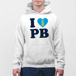 Azzi Fudd Wearing I Love Pb Paige Bueckers Shirt 4