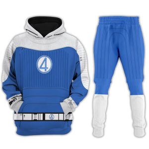 Ben Grimm Thing Fantastic Four First Steps Costume Hoodie Joggers
