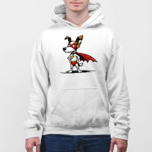 Funny Superhero Dog T shirt 3