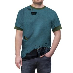 Zombie Chicken Jockey Minecraft Gamer Halloween Costume Shirt