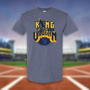 2025 Brewers King Vaughn T-shirt Giveaway