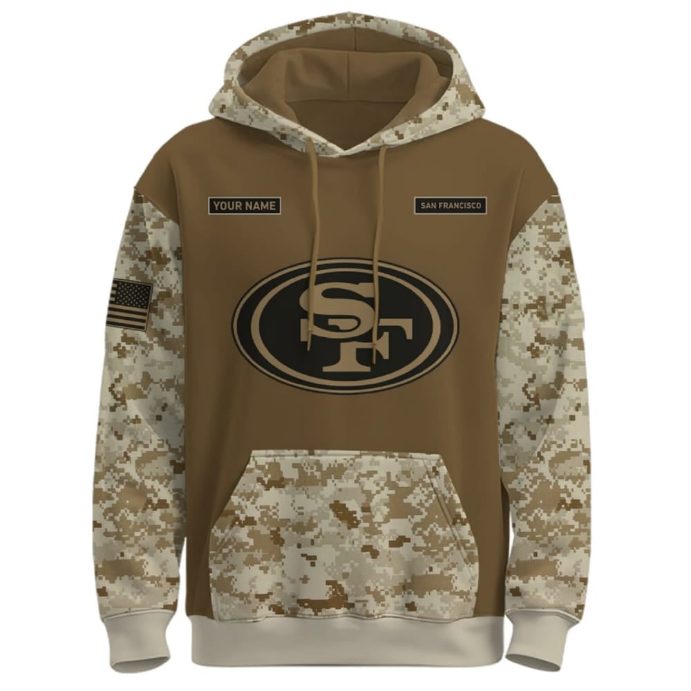 2025 49ers Hunting Deer Hoodie 2025 49ers Hunting Deer Hoodie