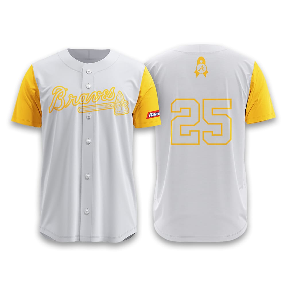 2025 Braves Childhood Cancer Awareness Day Jersey Giveaway 2025 Braves Childhood Cancer Awareness Day Jersey Giveaway