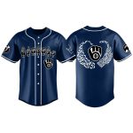 2025 Brewers Deaf Hard of Hearing Awareness Day Baseball Jersey