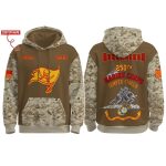 2025 Buccaneers US Marine Corps 250th Year Anniversary Hoodie