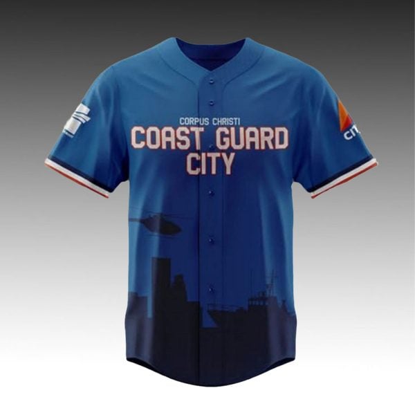 2025 Corpus Christi Hooks US Coast Guard Night Jersey Giveaway