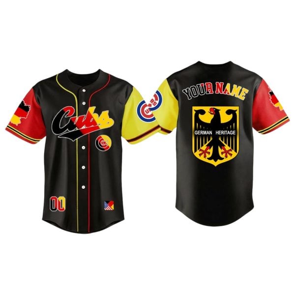 2025 Cubs German Heritage Month Baseball Jersey