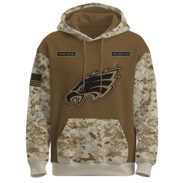 2025 Eagles Hunting Deer Hoodie