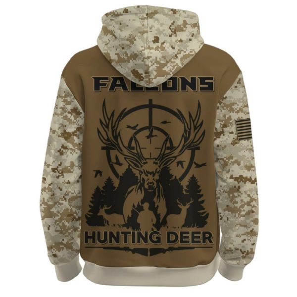 2025 Falcons Hunting Deer Hoodie