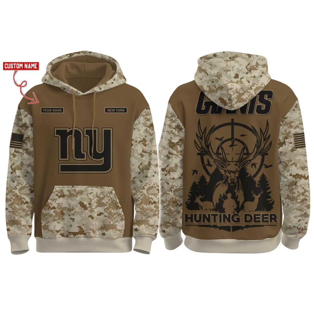 2025 Giants Hunting Deer Hoodie 2025 Giants Hunting Deer Hoodie