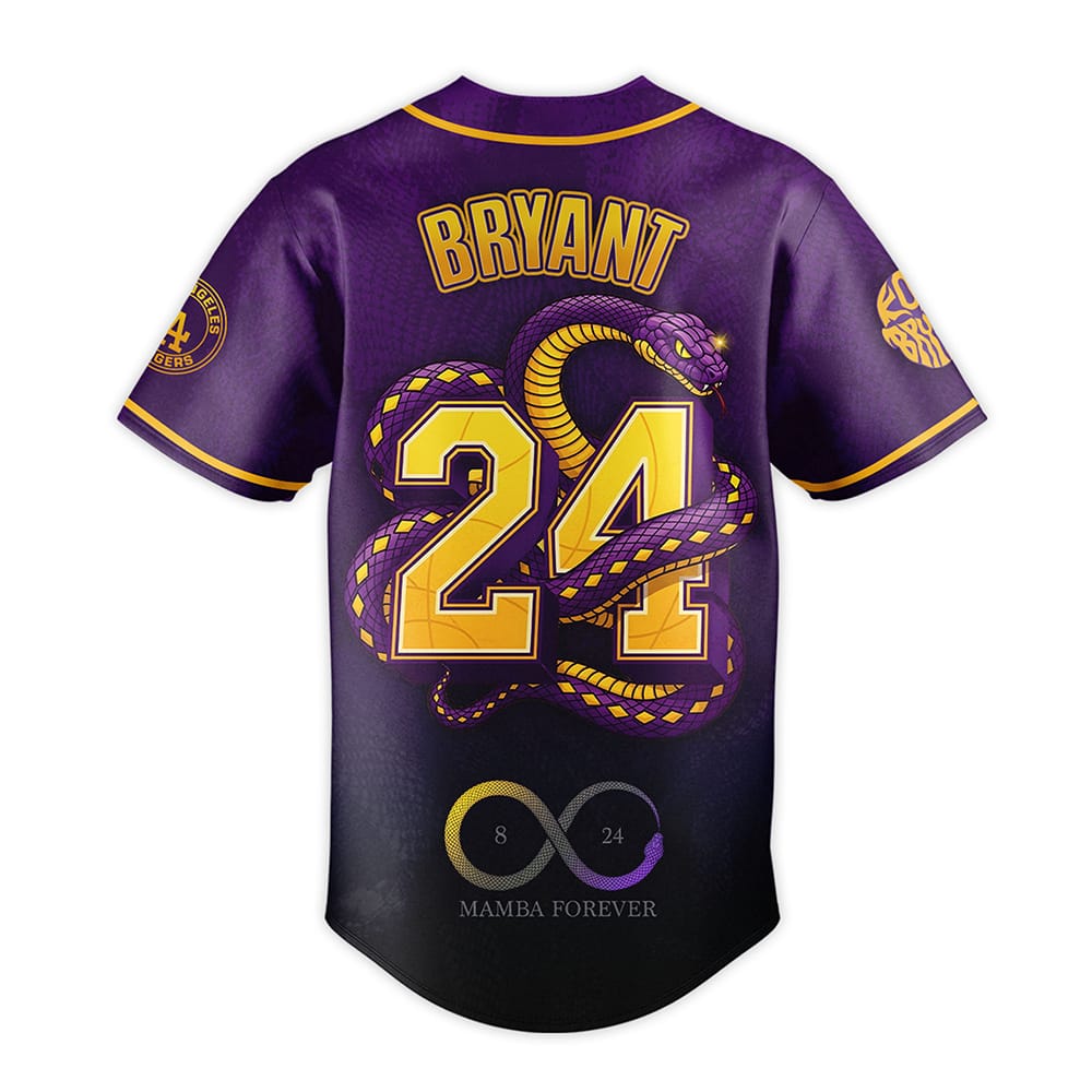 2025 Mamba Forever x Dodgers 24 Tribute Jersey 2025 Mamba Forever x Dodgers 24 Tribute Jersey