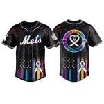 2025 Mets Fight Cancer In All Colors Jersey