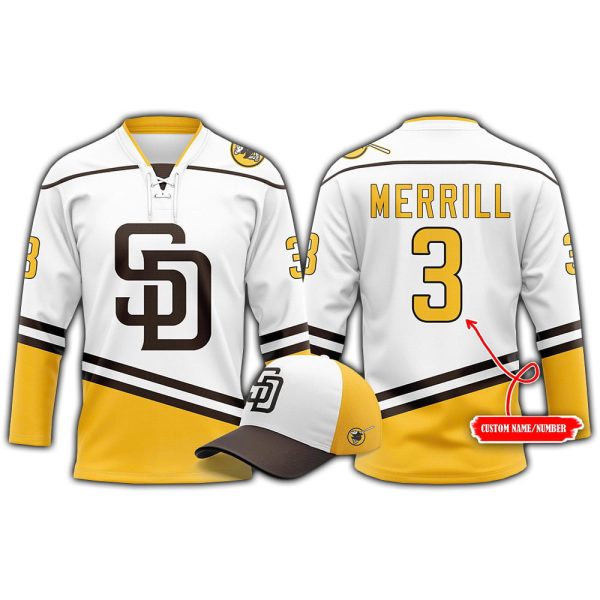 2025 Padres Jackson Merrill Hockey Night Jersey Giveaway