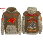 2025 Panthers US Marine Corps 250th Year Anniversary Hoodie