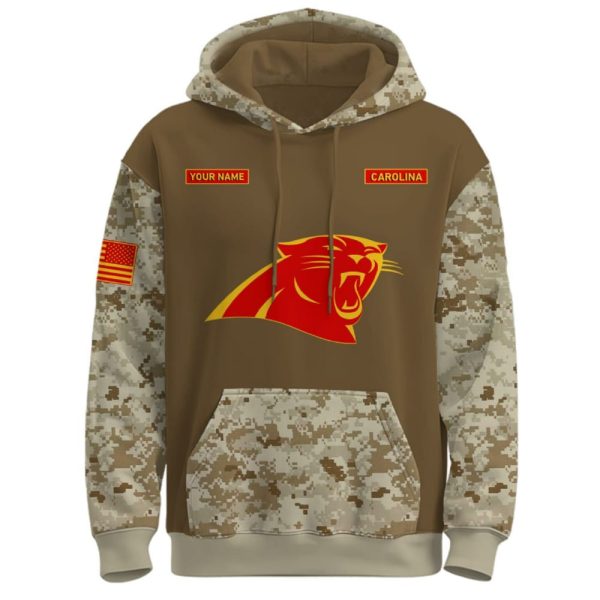 2025 Panthers US Marine Corps 250th Year Anniversary Hoodie