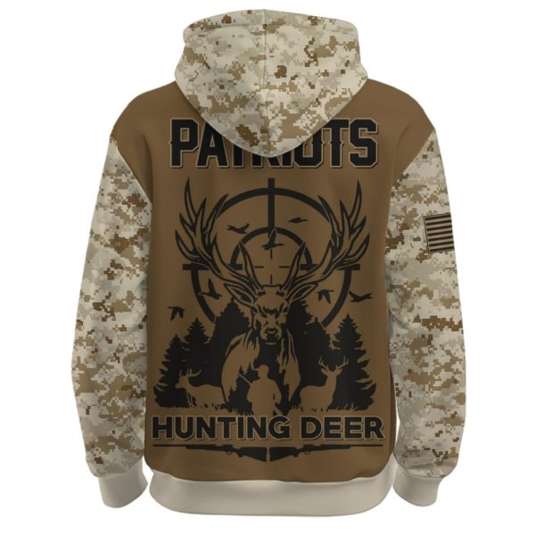 2025 Patriots Hunting Deer Hoodie
