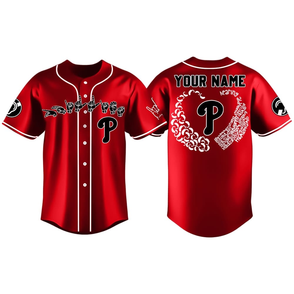 2025 Phillies Deaf Hard Of Hearing Awareness Day Baseball Jersey 2025 Phillies Deaf & Hard-Of-Hearing Awareness Day Baseball Jersey