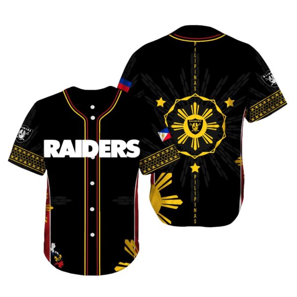 2025 Raiders Celebrating Filipino Heritage Night Jersey