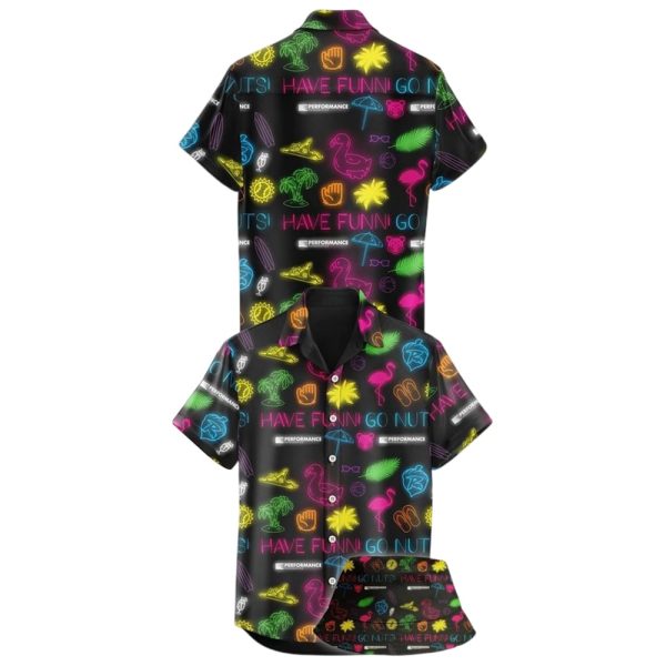 2025 Richmond Flying Squirrels Neon Aloha Shirt Giveaway
