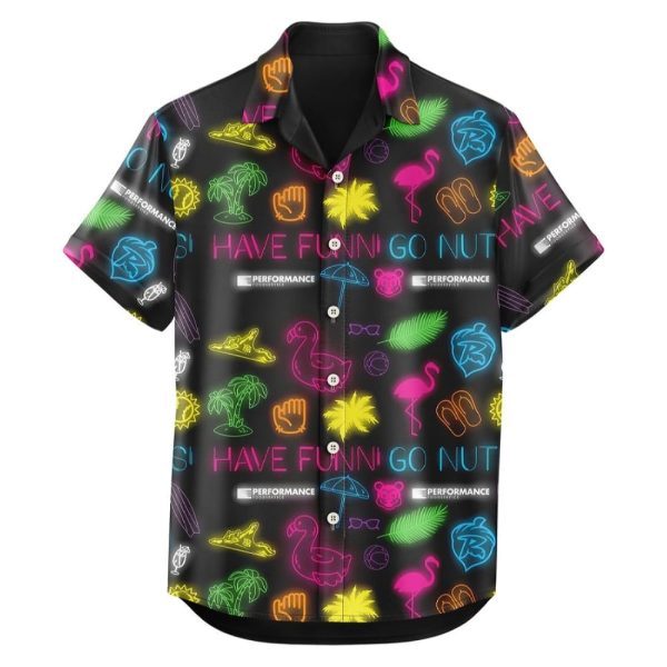 2025 Richmond Flying Squirrels Neon Aloha Shirt Giveaway