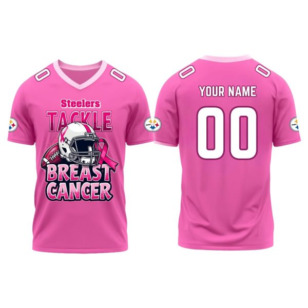 2025 Steelers Tackle Breast Cancer Jersey