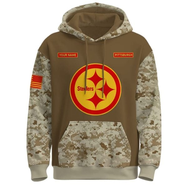 2025 Steelers US Marine Corps 250th Year Anniversary Hoodie