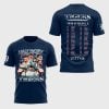 2026 Schedule Tigers Shirt