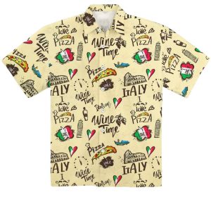 Italy Romantic Aloha Hawaiian Shirt 2
