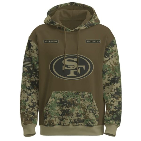 49ers US Army 250th Birthday Celebration Hoodie 2025