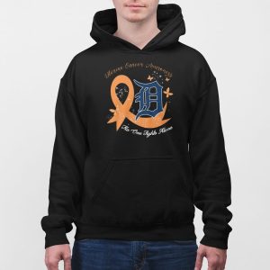 Tigers Uterine Cancer Awareness No One Fights Alone Shirt 5
