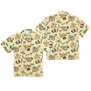 Italy Romantic Aloha Hawaiian Shirt