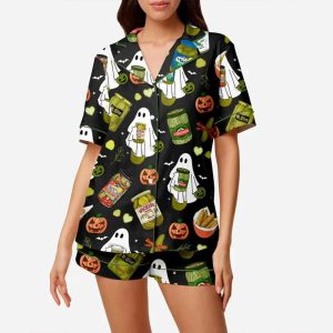 Pickle Halloween Pajama Set2