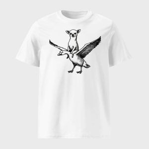 Funny Chihuahua Goose T shirt 1
