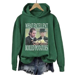 Boiled Potatoes Funny Meme Hoodie4