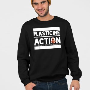 Plasticine Action We Oppose AI Generated Animation Shirt 5
