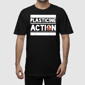 Plasticine Action We Oppose AI Generated Animation Shirt 2