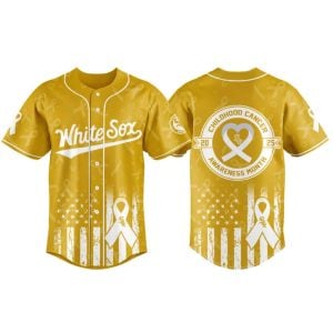White Sox Childhood Cancer Awareness Month 2025 Jersey
