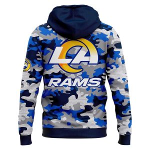 2025 Rams Military Day Hoodie2
