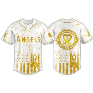 Angels Childhood Cancer Awareness Month 2025 Jersey1