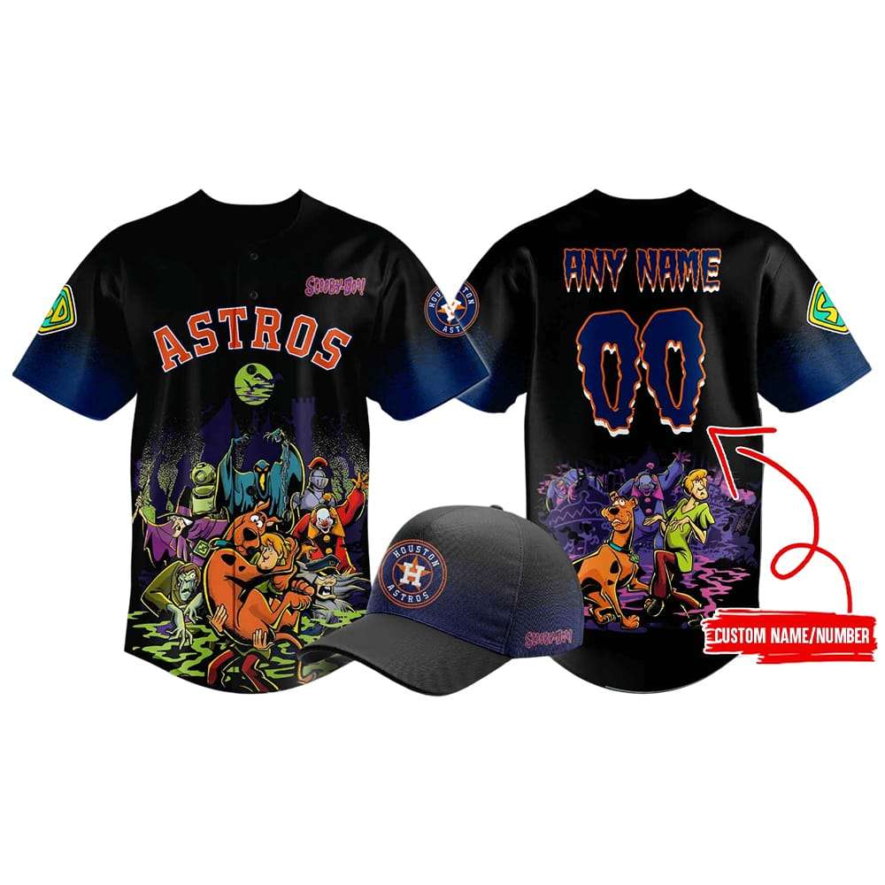 Astros ScooBy Doo Night Halloween Jersey 2025 Astros ScooBy Doo Night Halloween Jersey 2025