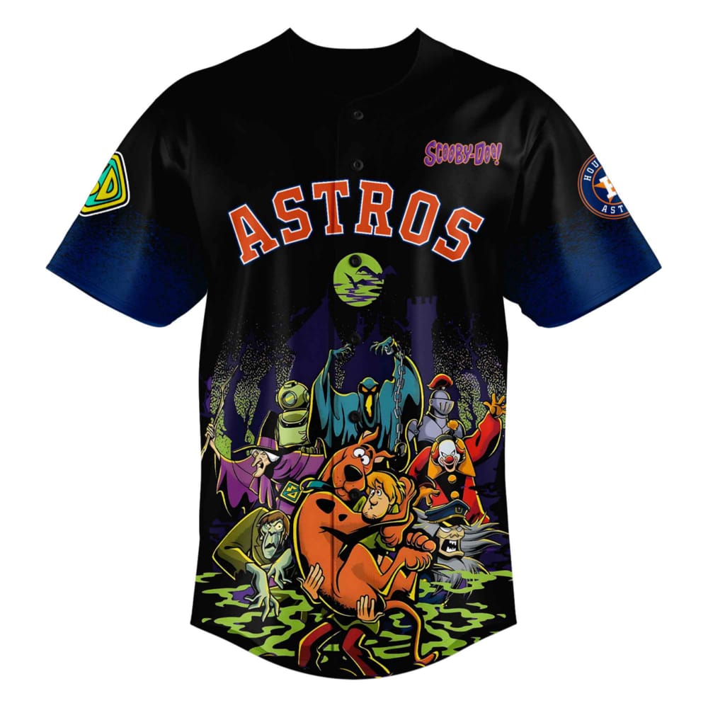 Astros ScooBy-Doo Night Halloween Jersey 2025 Astros ScooBy-Doo Night Halloween Jersey 2025