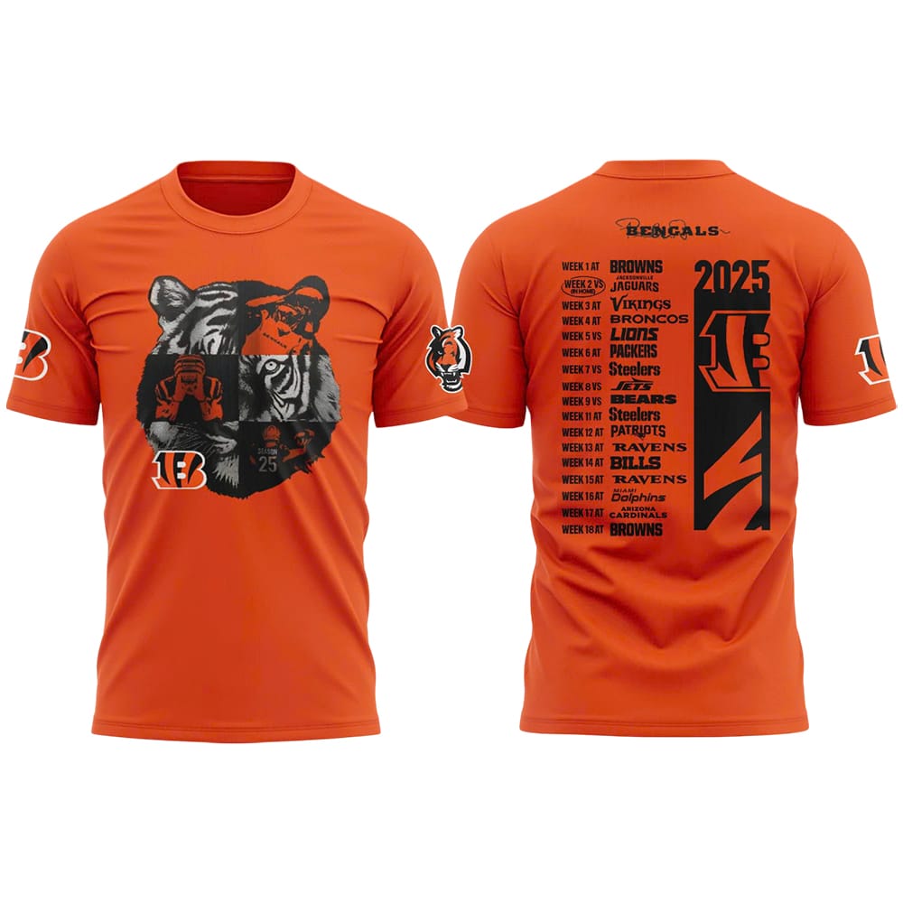 Bengals New Season 2025 Shirt Bengals New Season 2025 Shirt
